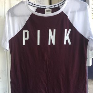 Vs pink tshirt xs